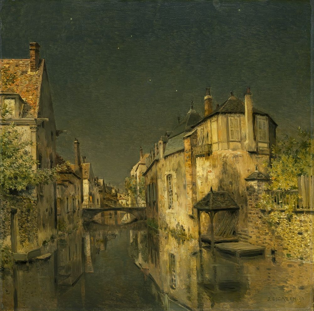 Midnight art print by Jean-Charles Cazin for $57.95 CAD