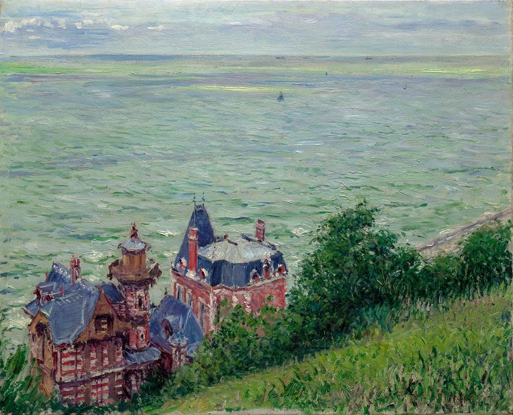 Villas at Trouville art print by Gustave Caillebotte for $57.95 CAD