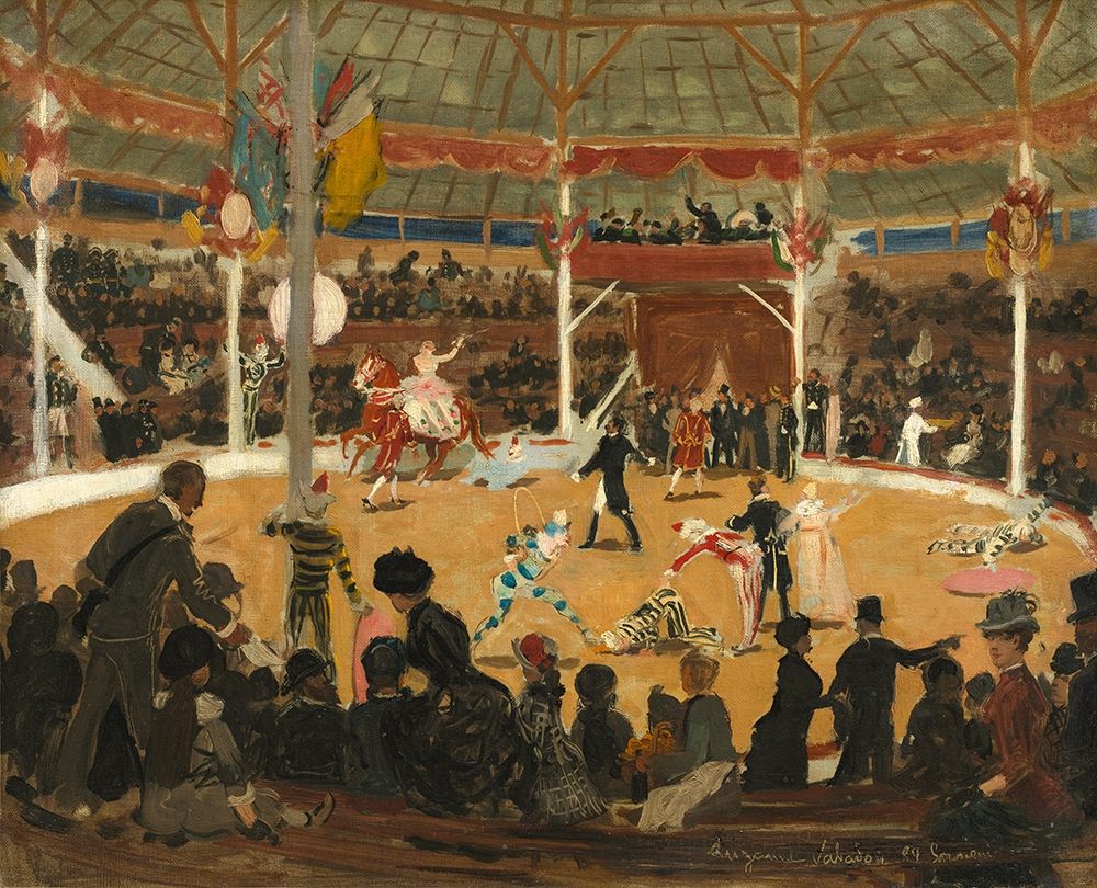 The Circus art print by Suzanne Valadon for $57.95 CAD