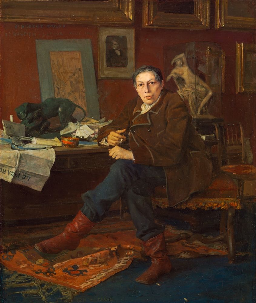 Albert Wolff in His Study art print by Jules Bastien-Lepage for $57.95 CAD