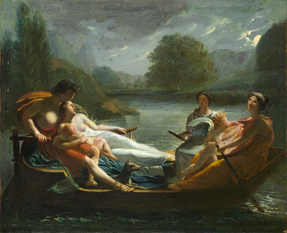 The Dream of Happiness art print by After Pierre-Paul Prud hon for $57.95 CAD