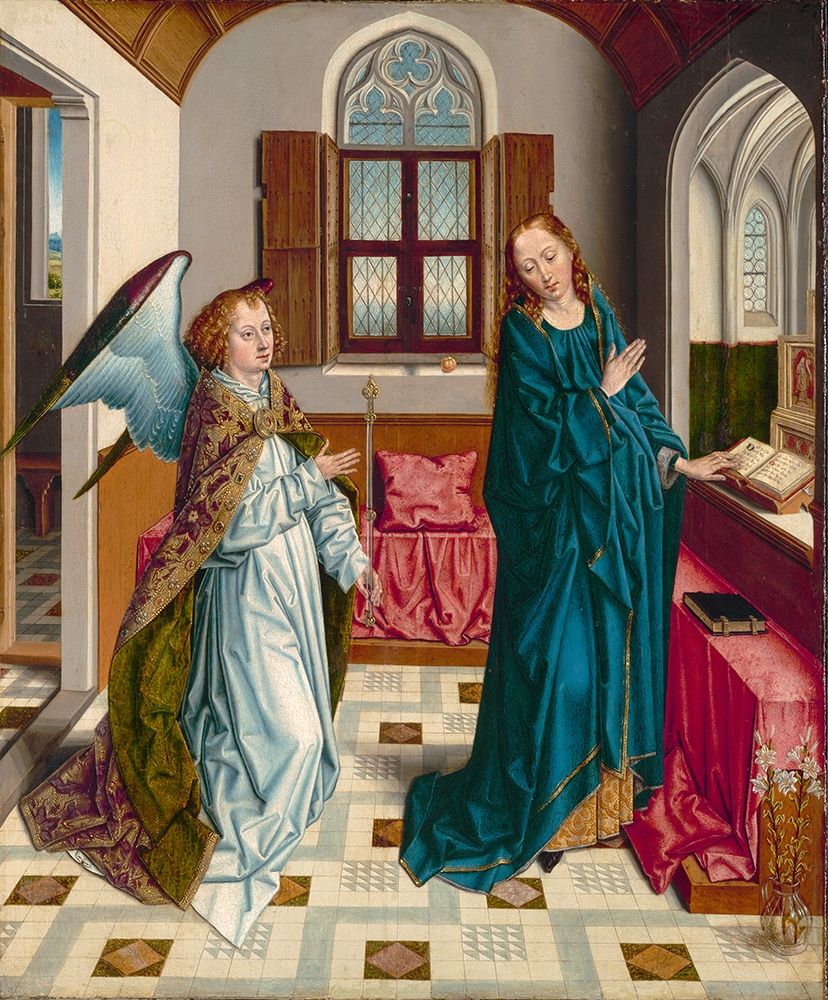 The Annunciation art print by Albert Bouts for $57.95 CAD