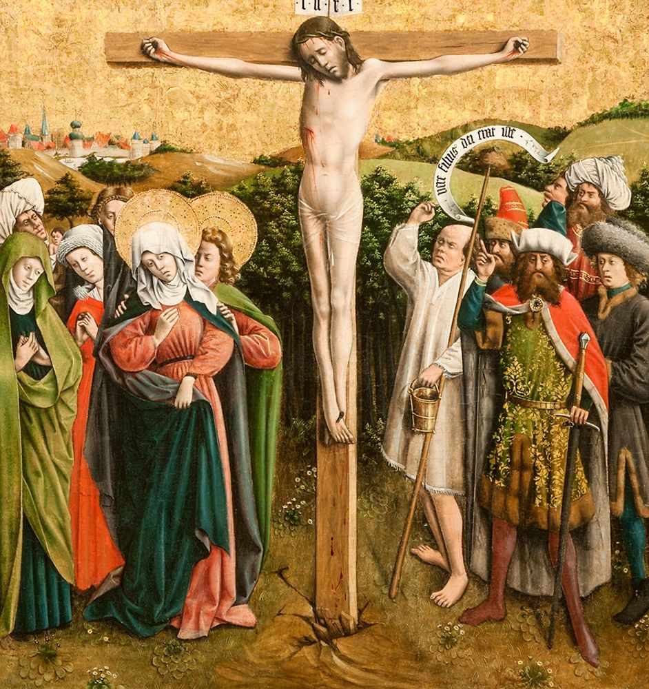 Altarpiece with The Passion of Christ art print by Schlagl Altarpiece for $57.95 CAD