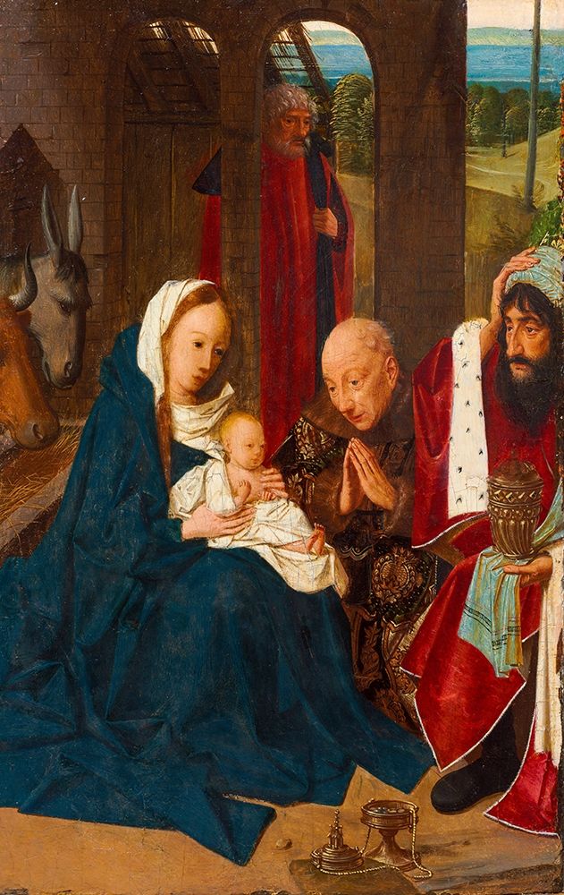 The Adoration of the Magi art print by Geertgen tot Sint Jans for $57.95 CAD