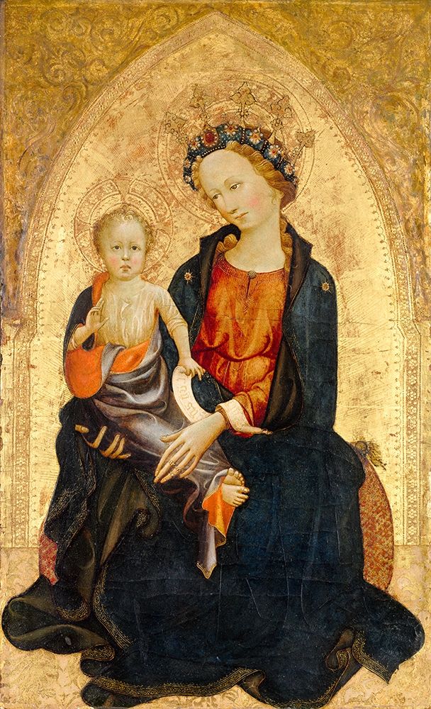 Madonna and Child art print by Gherardo Starnina for $57.95 CAD