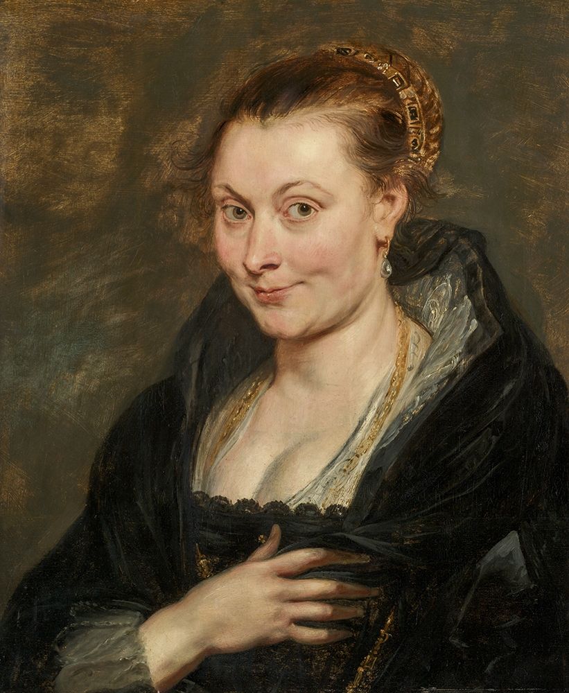 Portrait of Isabella Brant art print by Peter Paul Rubens for $57.95 CAD