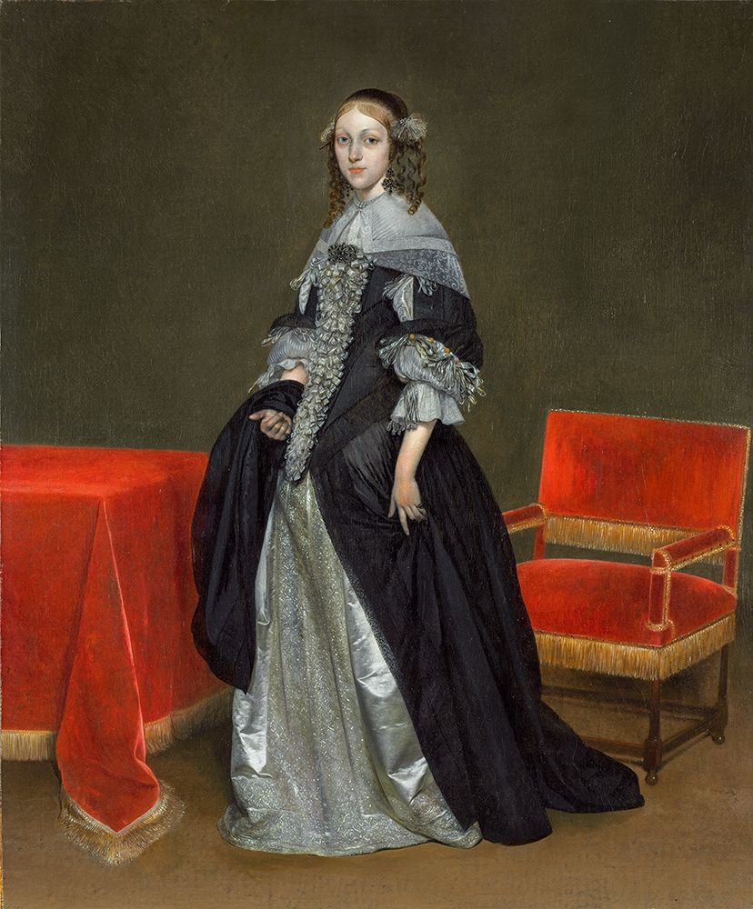 Portrait of a Woman art print by Gerard ter Borch for $57.95 CAD