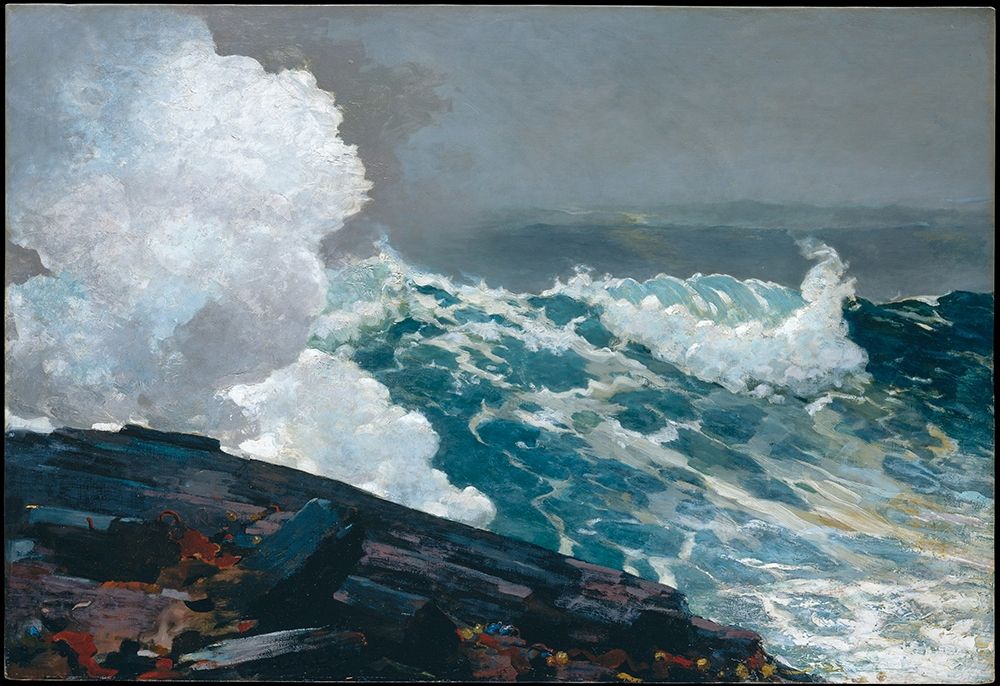 Northeaster art print by Winslow Homer for $57.95 CAD