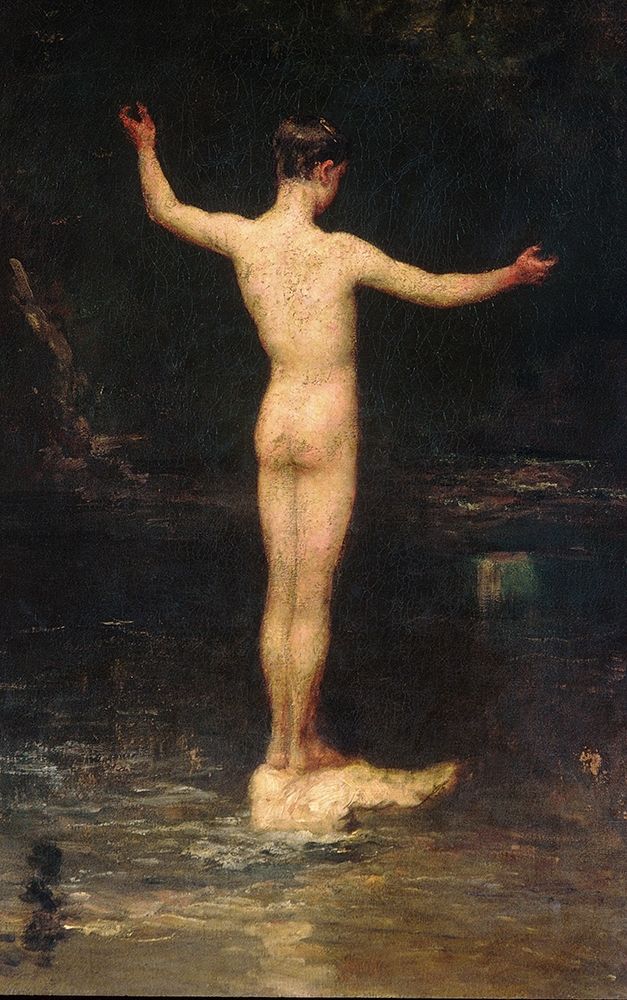 The Bathers 1877 art print by William Morris Hunt for $57.95 CAD