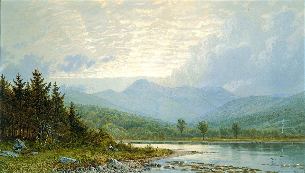 Sunset on Mount Chocorua, New Hampshire 1872 art print by William Trost Richards for $57.95 CAD