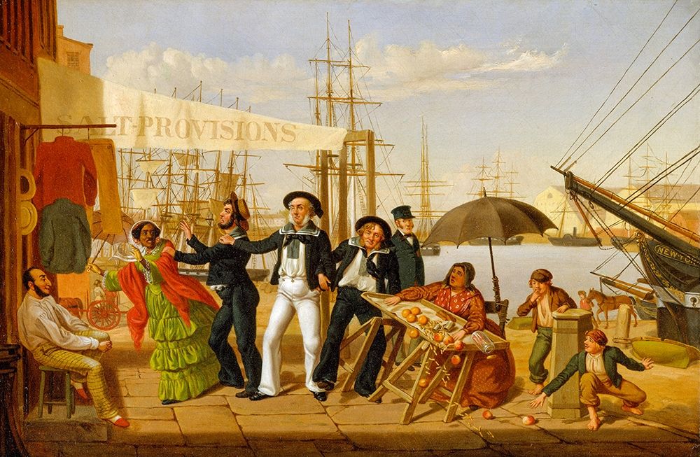 After a Long Cruise 1857 art print by John Carlin for $57.95 CAD