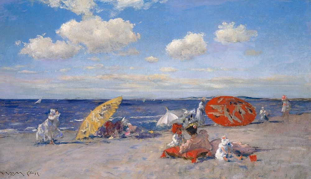 At the Seaside art print by William Merritt Chase for $57.95 CAD