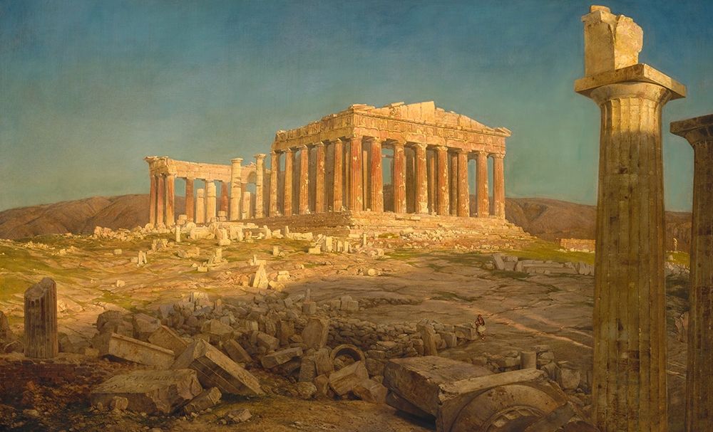 The Parthenon art print by Frederic Edwin Church for $57.95 CAD