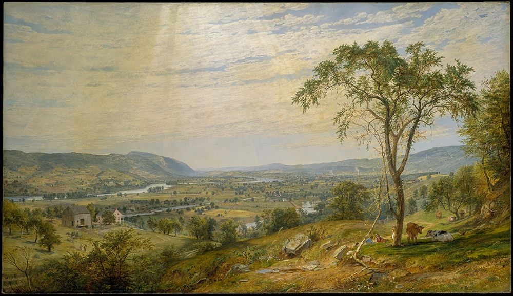 The Valley of Wyoming art print by Jasper Francis Cropsey for $57.95 CAD