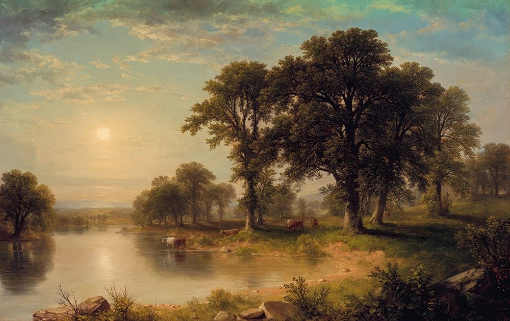 Summer Afternoon art print by Asher Brown Durand for $57.95 CAD