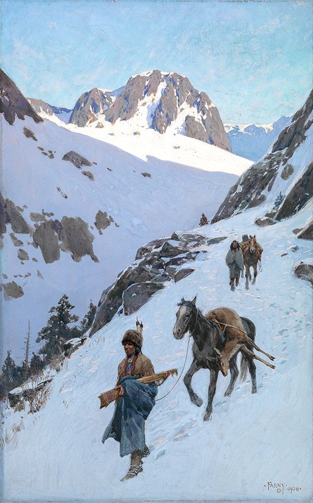 A Successful Hunt art print by Henry Francois Farny for $57.95 CAD