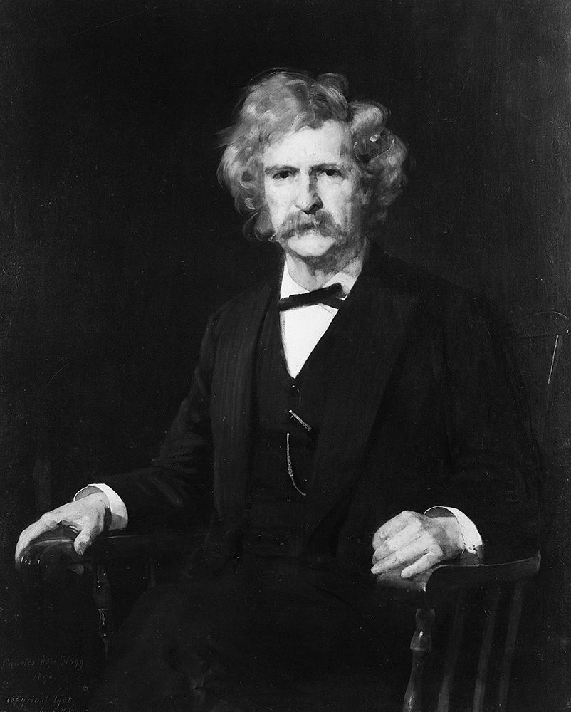 Mark Twain art print by Charles Noel Flagg for $57.95 CAD