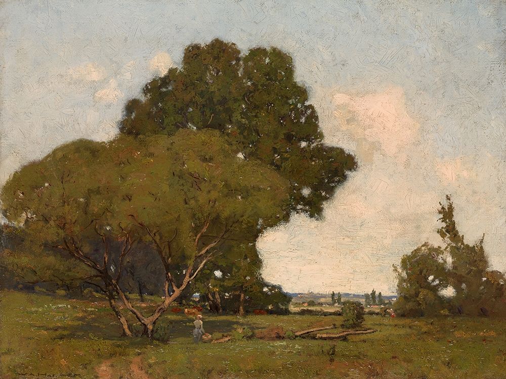 The Trees, Early Afternoon, France art print by William A. Harper for $57.95 CAD