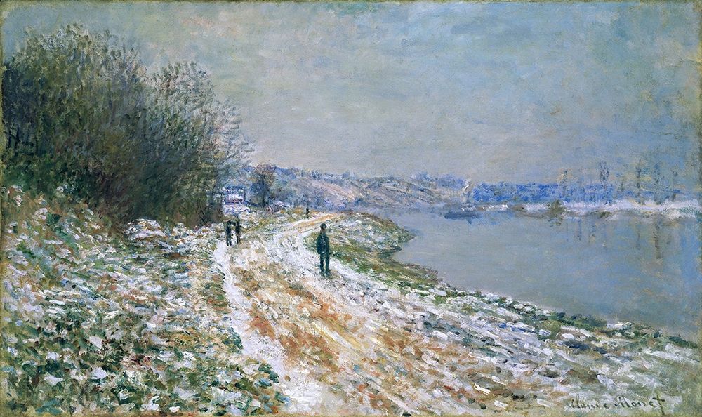 Chemin de hallage Argenteuil art print by Claude Monet for $57.95 CAD