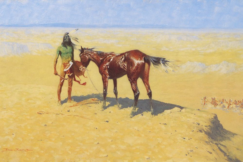 Ridden Down art print by Frederic Remington for $57.95 CAD