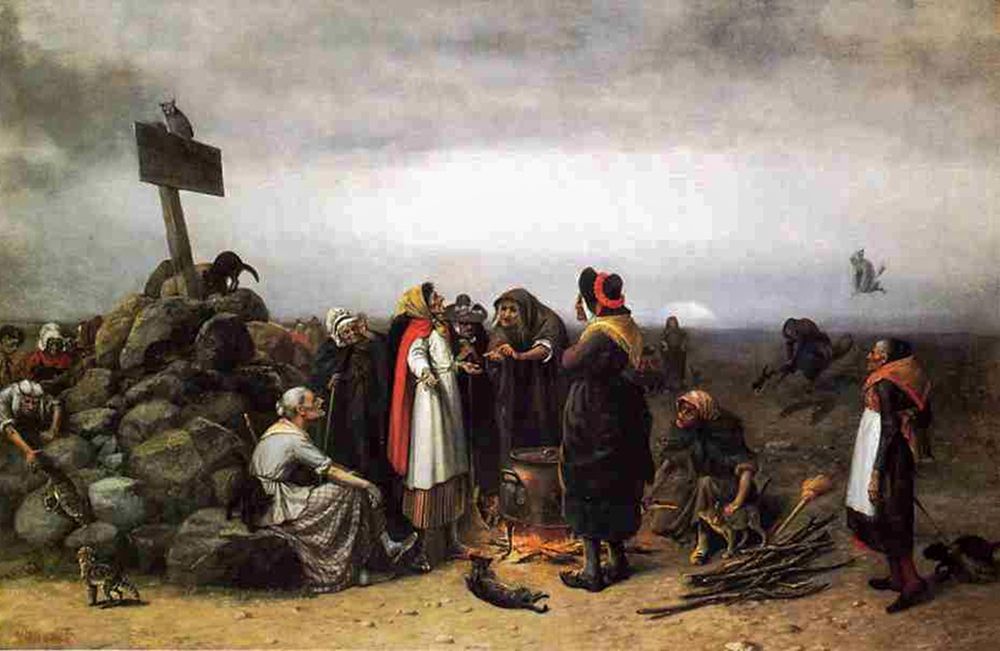 The Witches Convention art print by William Holbrook Beard for $57.95 CAD