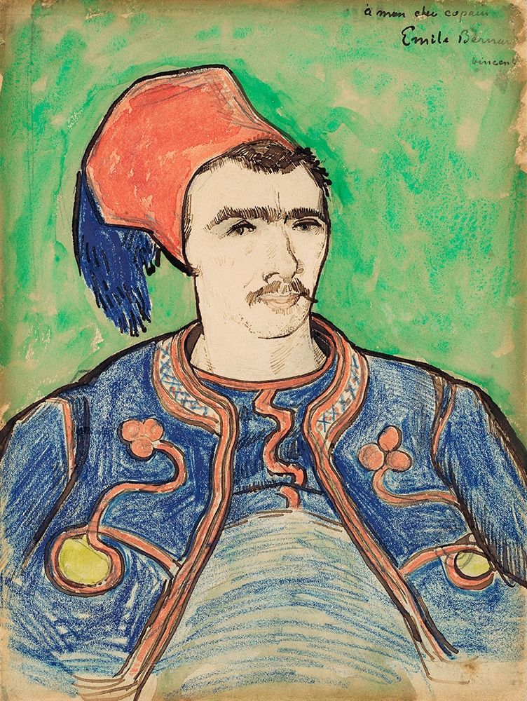 The Zouave (1888) art print by Vincent Van Gogh for $57.95 CAD