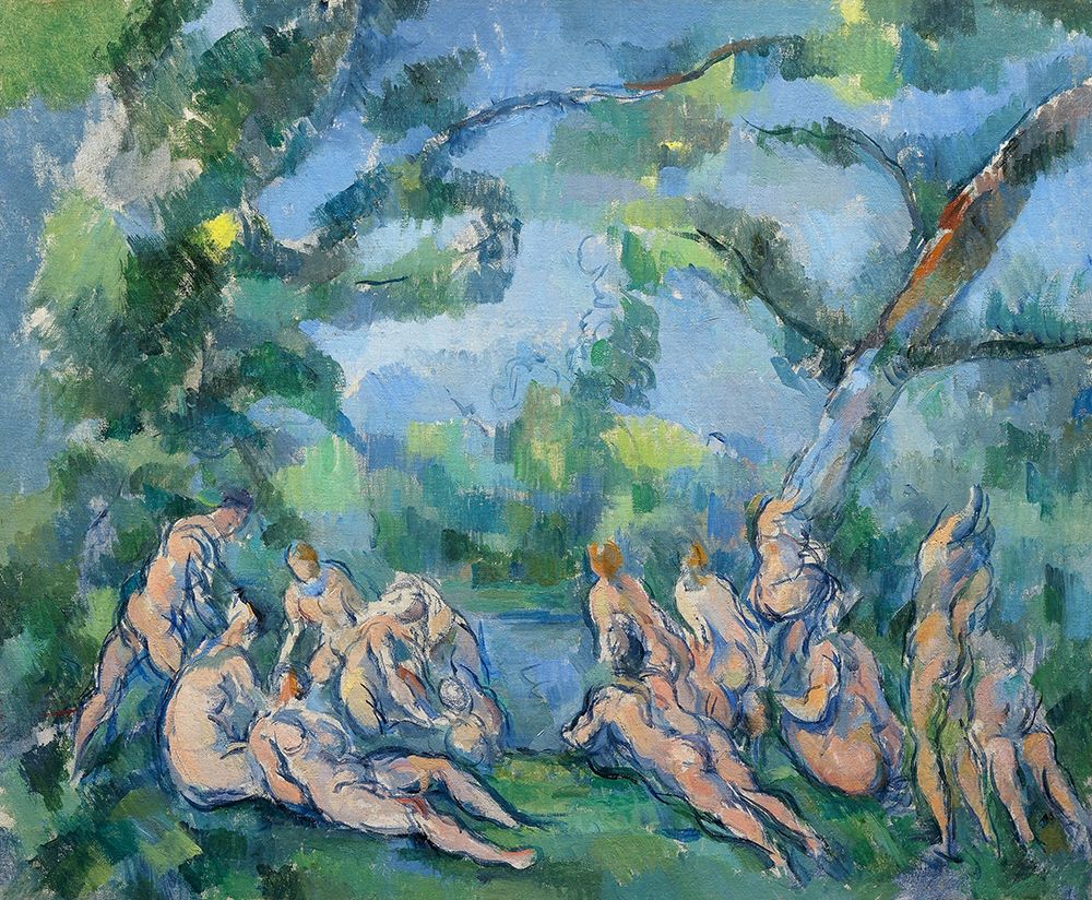 The Bathers art print by Paul Cezanne for $57.95 CAD