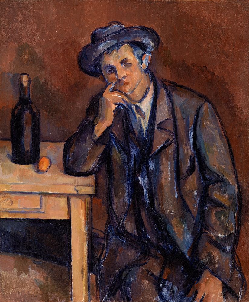 The Drinker art print by Paul Cezanne for $57.95 CAD