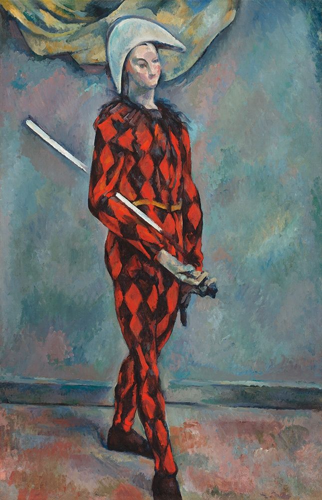Harlequin art print by Paul Cezanne for $57.95 CAD