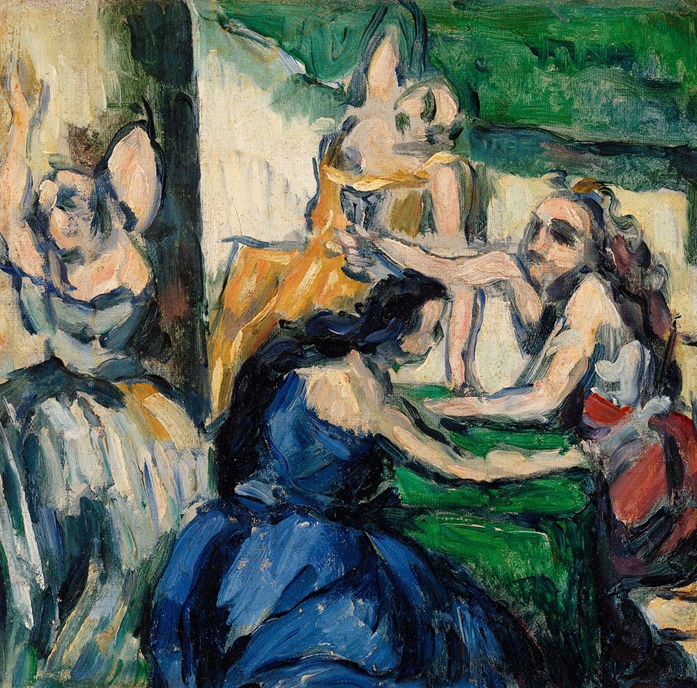 The Courtesans art print by Paul Cezanne for $57.95 CAD