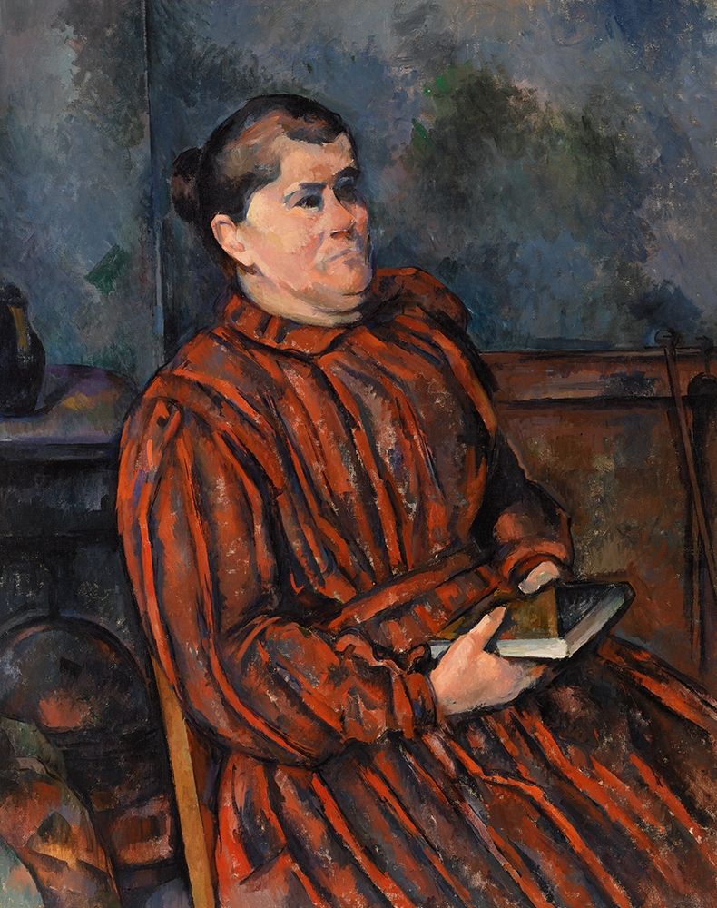 Portrait of a Woman art print by Paul Cezanne for $57.95 CAD