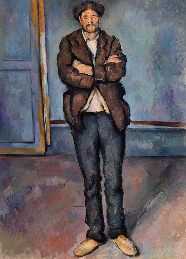 Peasant Standing with Arms Crossed art print by Paul Cezanne for $57.95 CAD