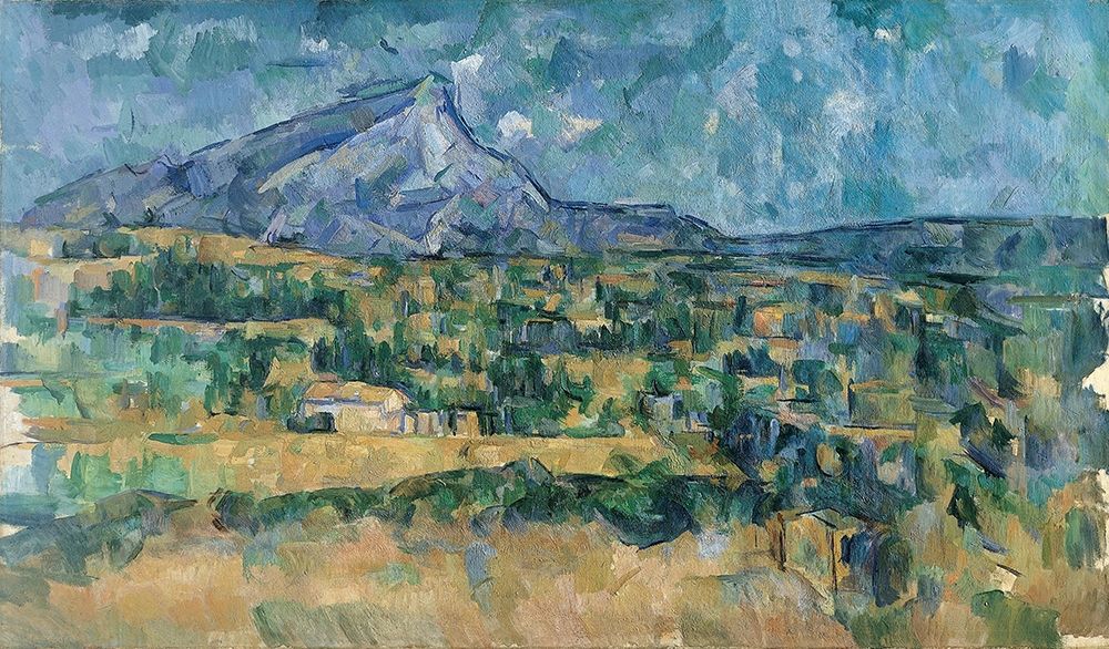 Mont Sainte-Victoire art print by Paul Cezanne for $57.95 CAD