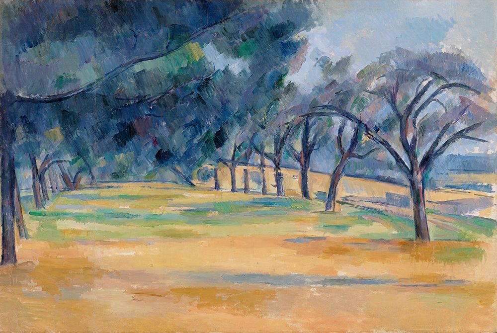 The Allee at Marines art print by Paul Cezanne for $57.95 CAD
