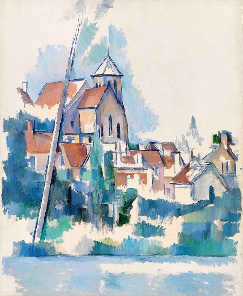 Church at Montigny-sur-LoingÂ  art print by Paul Cezanne for $57.95 CAD
