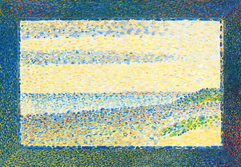 Seascape art print by Georges Seurat for $57.95 CAD