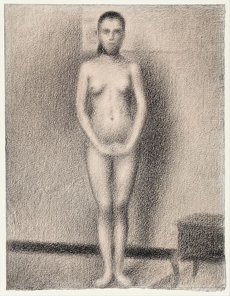 Study for Poseuses art print by Georges Seurat for $57.95 CAD
