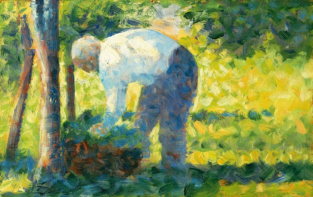 The Gardener art print by Georges Seurat for $57.95 CAD
