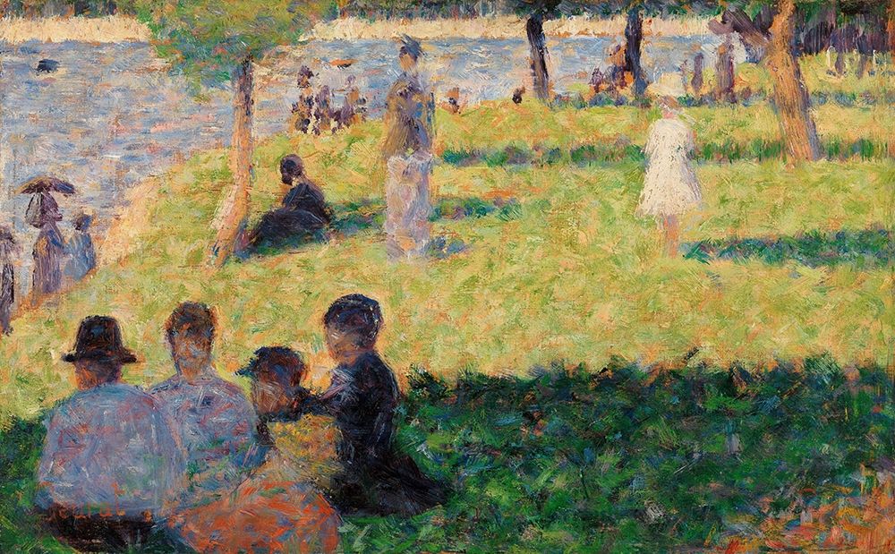 Group of Figures art print by Georges Seurat for $57.95 CAD
