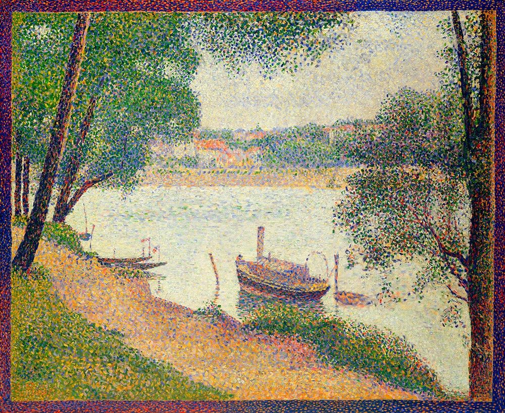 Gray Weather art print by Georges Seurat for $57.95 CAD