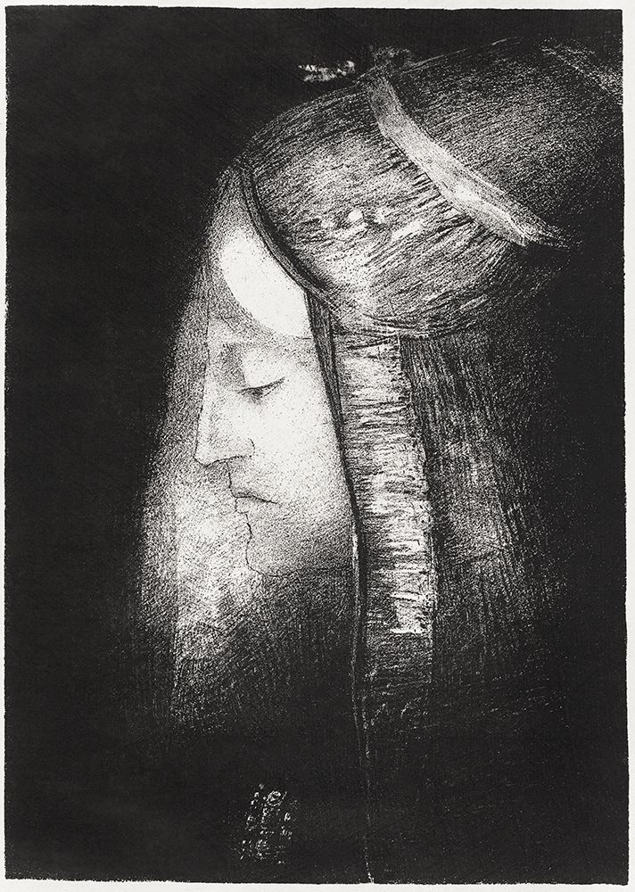 Profile of Light art print by Odilon Redon for $57.95 CAD