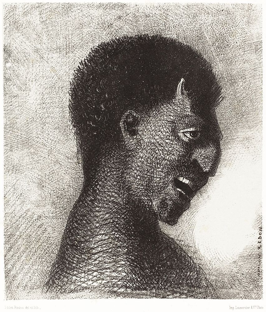 The Satyr with the Cynical SmileÂ  art print by Odilon Redon for $57.95 CAD
