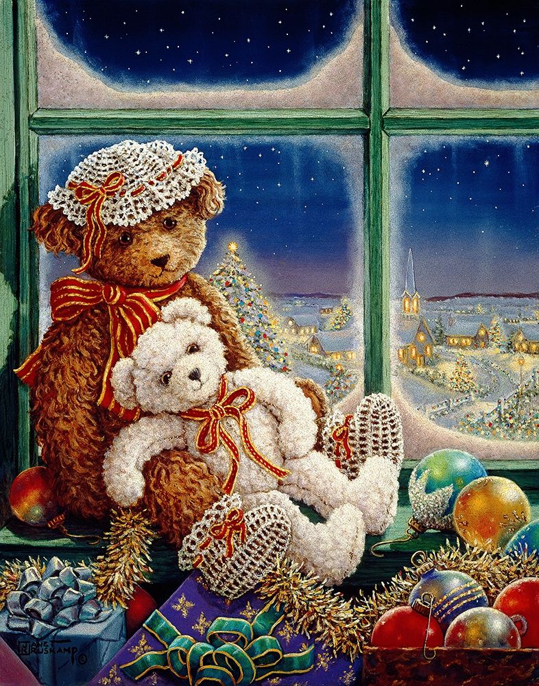 Molly And Sugar Bear art print by Janet Kruskamp for $57.95 CAD