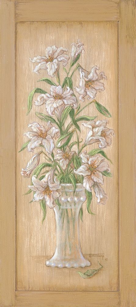 White Lilies art print by Janet Kruskamp for $57.95 CAD
