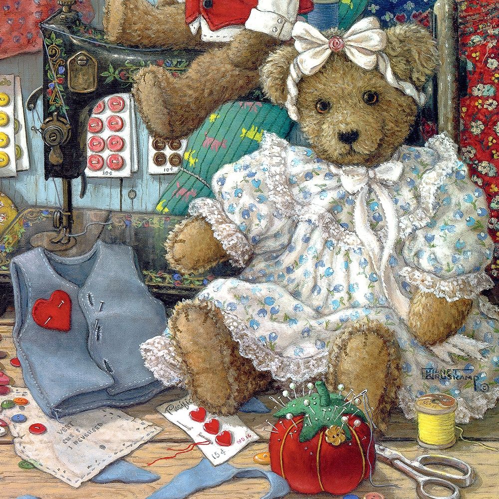 Bears n Bows art print by Janet Kruskamp for $57.95 CAD
