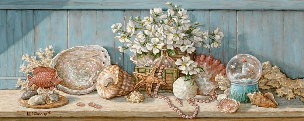 Sea Shell Collection I art print by Janet Kruskamp for $57.95 CAD
