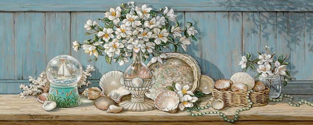 Sea Shell Collection II art print by Janet Kruskamp for $57.95 CAD
