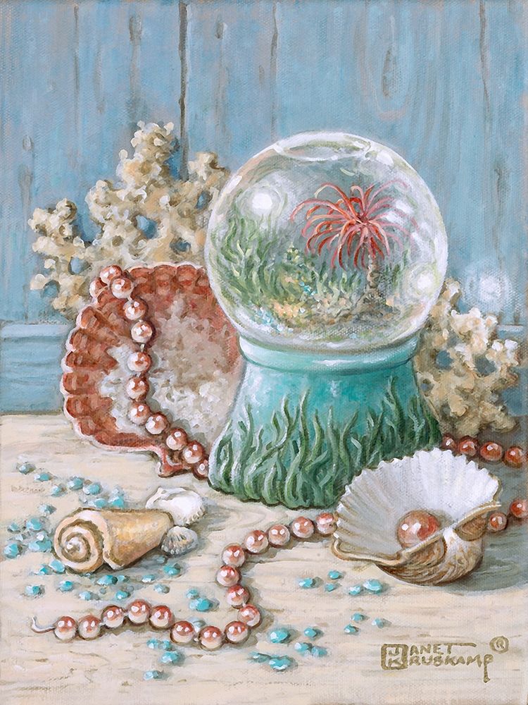 Sea Shell Collection III art print by Janet Kruskamp for $57.95 CAD