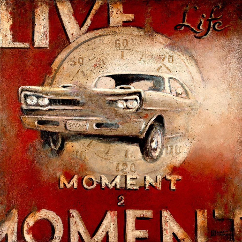Live Life art print by Janet Kruskamp for $57.95 CAD
