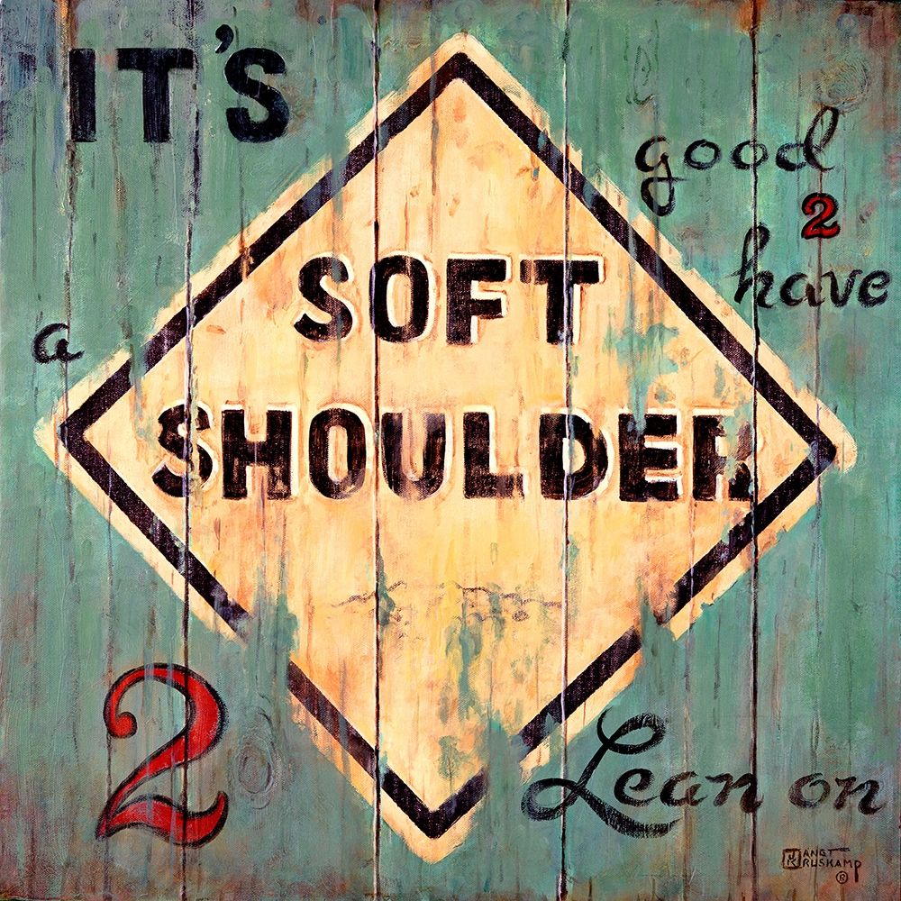 Soft Shoulder art print by Janet Kruskamp for $57.95 CAD